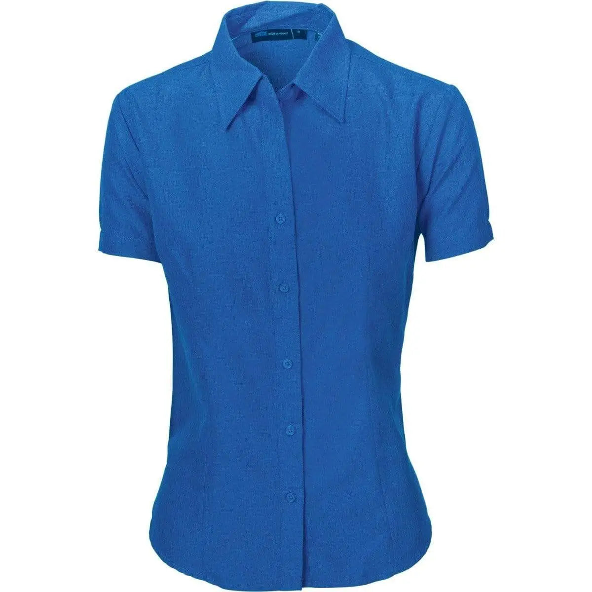 DNC WORKWEAR Ladies Cool-Breathe Short Sleeve Shirt 4237 - Simply Scrubs Australia
